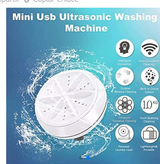 Lavadora portatil disponible en Yaxa Colombia